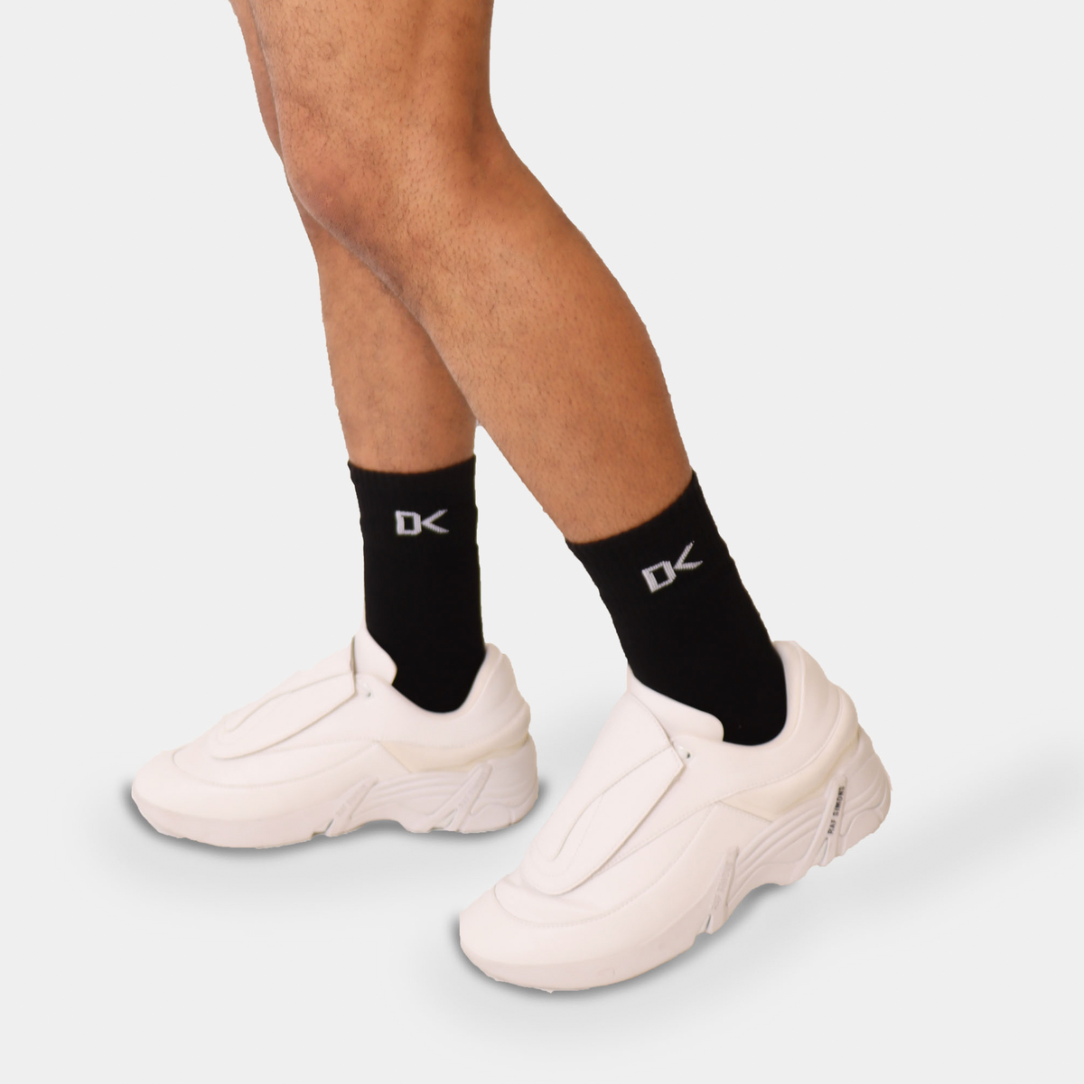 DK High Ankle Sports Socks (Black) - DK Sports
