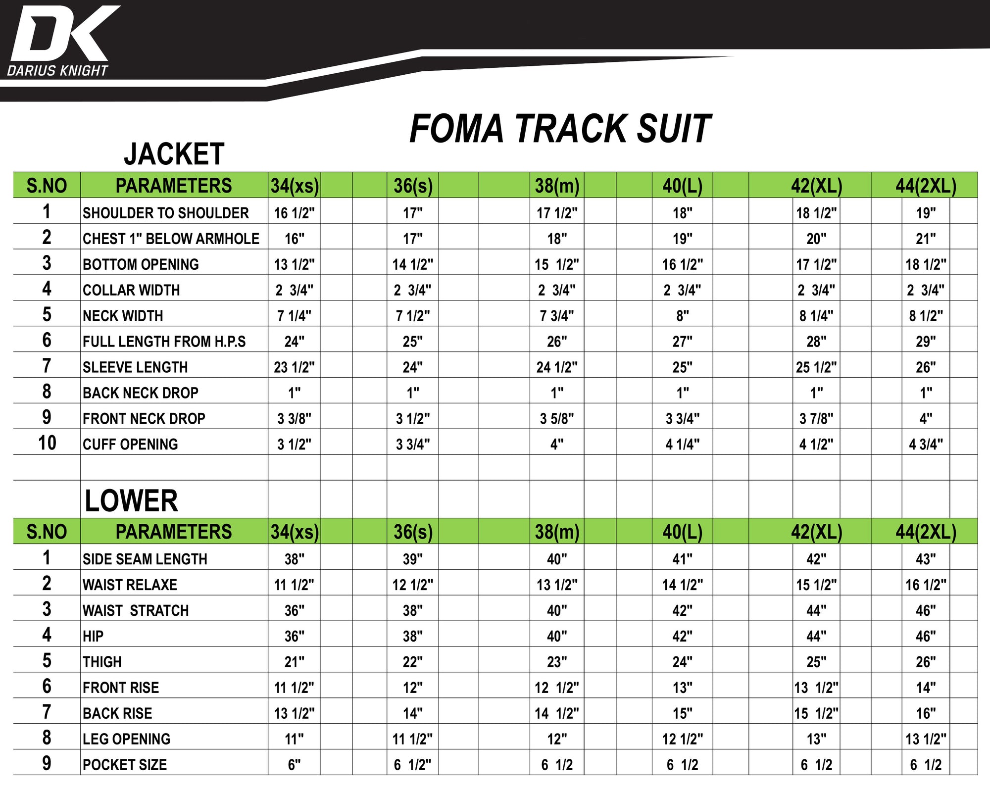 DK Foma Tracksuit (Black/Blue) - DK Sports