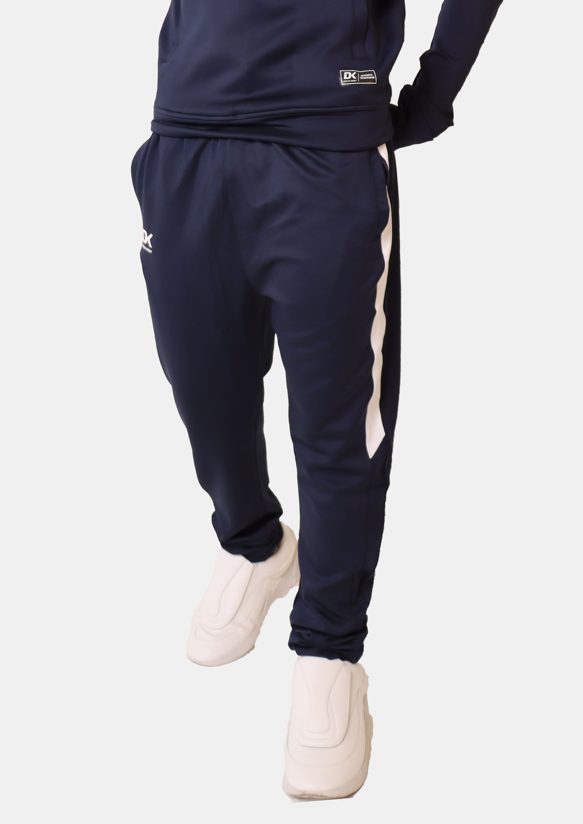 DK Foma Classic Tracksuit (Navy/White) - DKSportsgoods