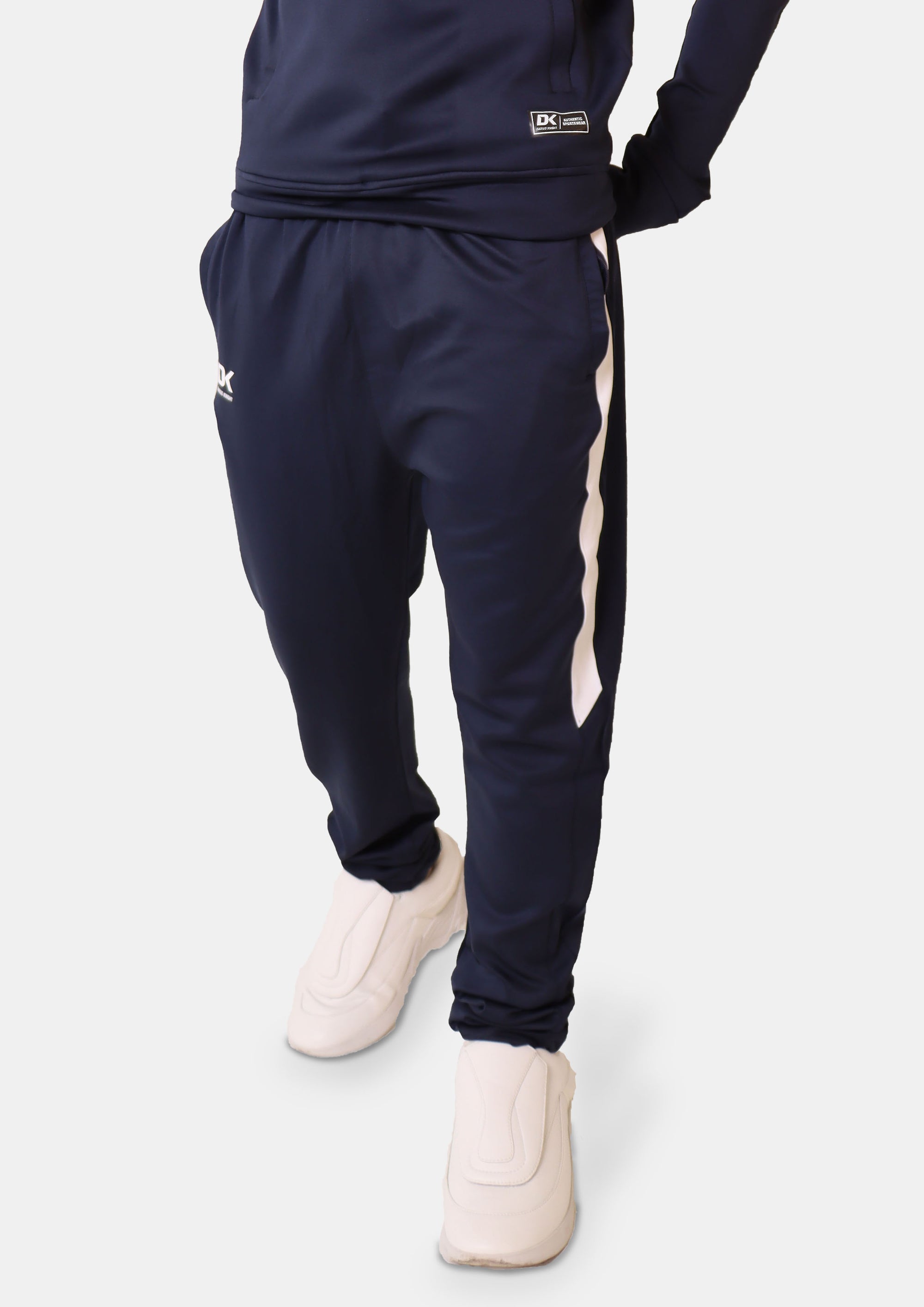 DK Foma Classic Tracksuit (Navy/White) - DKSportsgoods