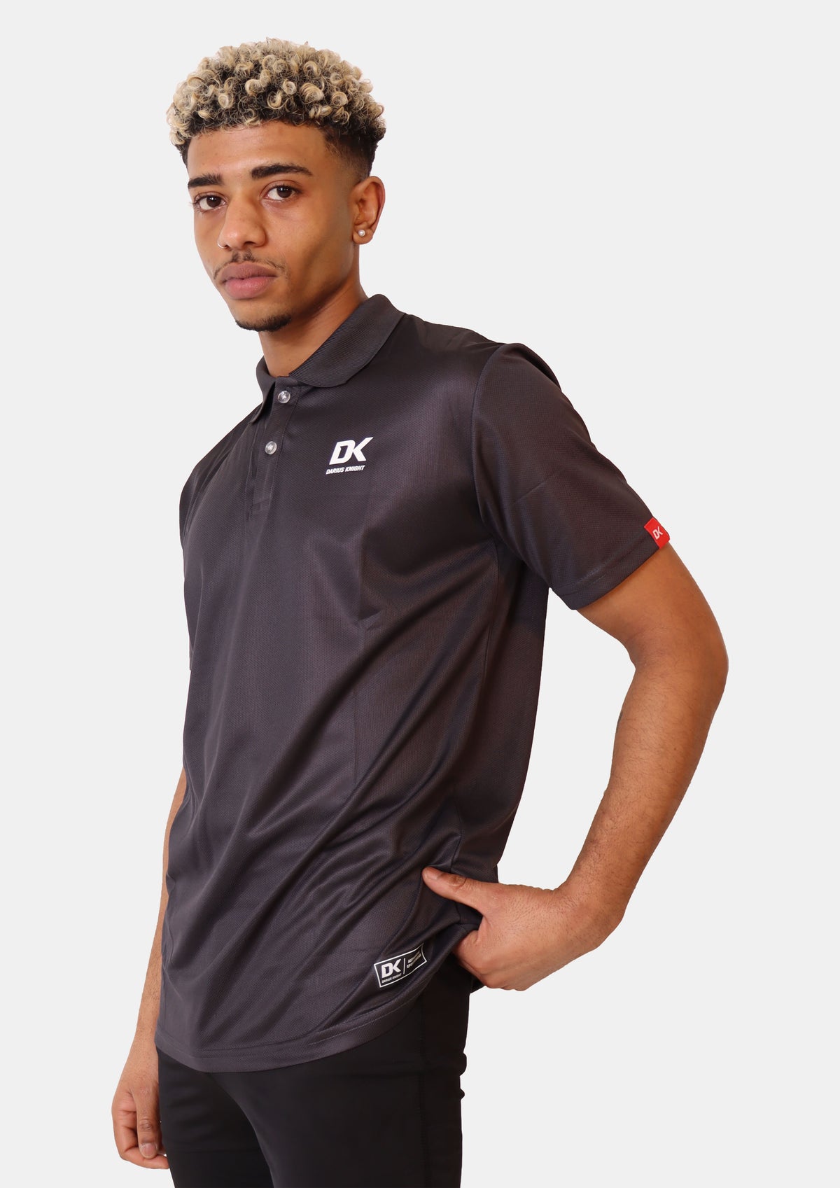 DK Polo Shirt (Dark Grey) - DK Sports