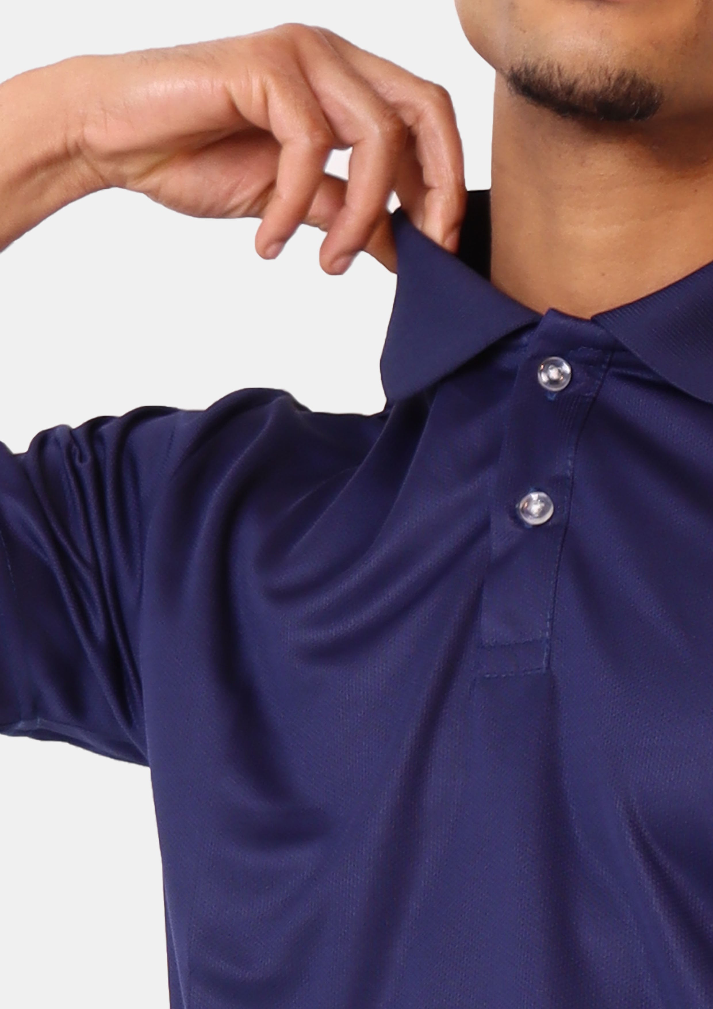 DK Polo Shirt (Blue/Purple) - DK Sports