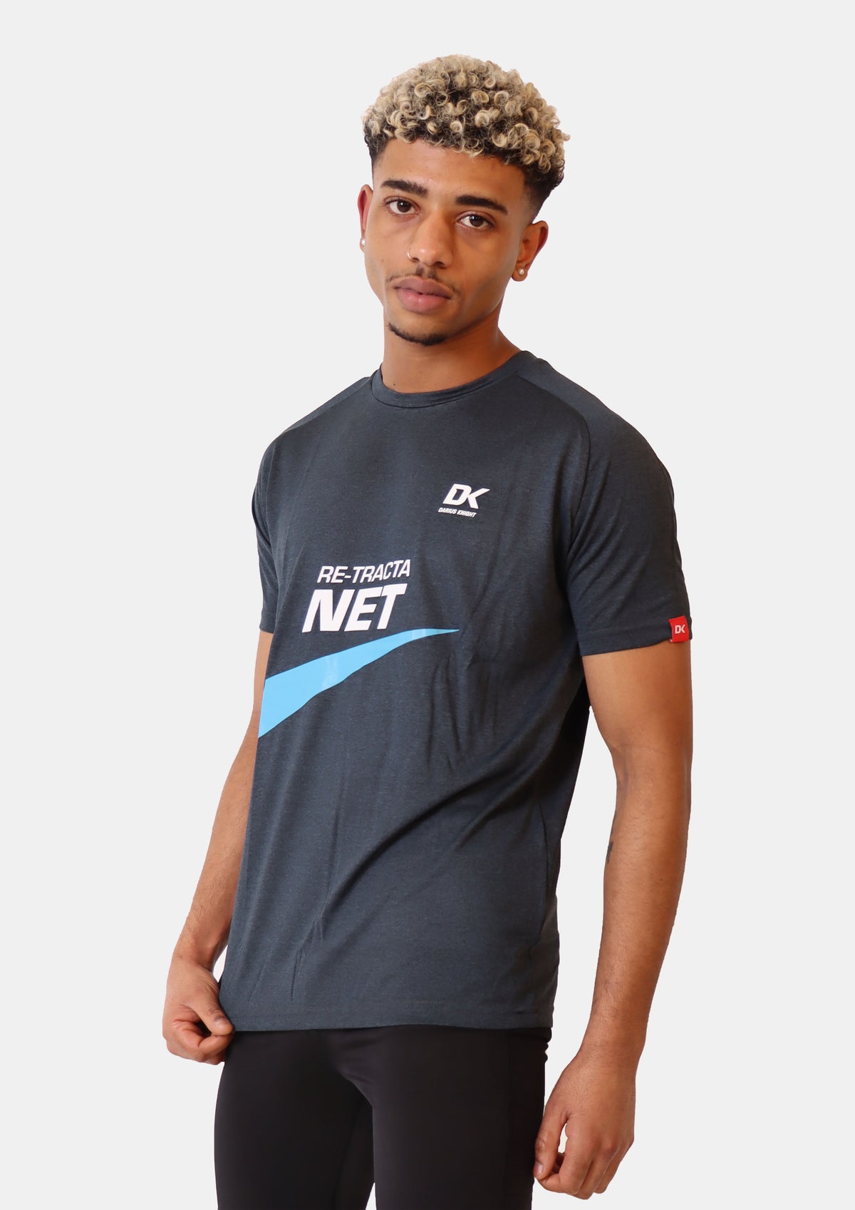 DK Re-tracta Training Shirt (Dark Blue) - DK Sports