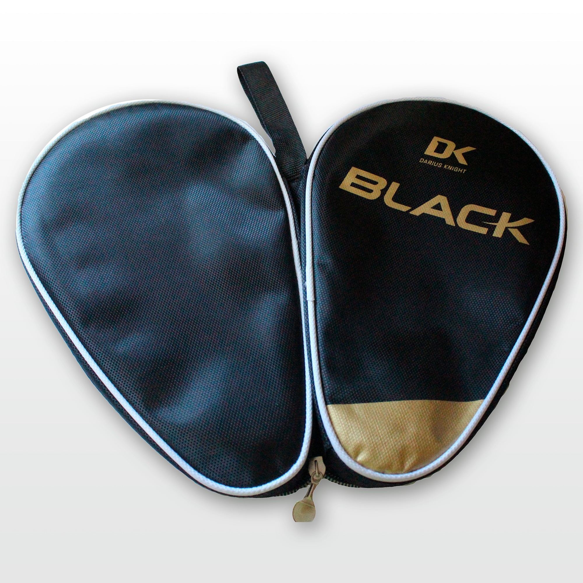 DK Black Double Table Tennis Bat Case - DK Sports