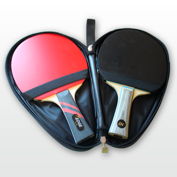 DK Black Double Table Tennis Bat Case DK Sports