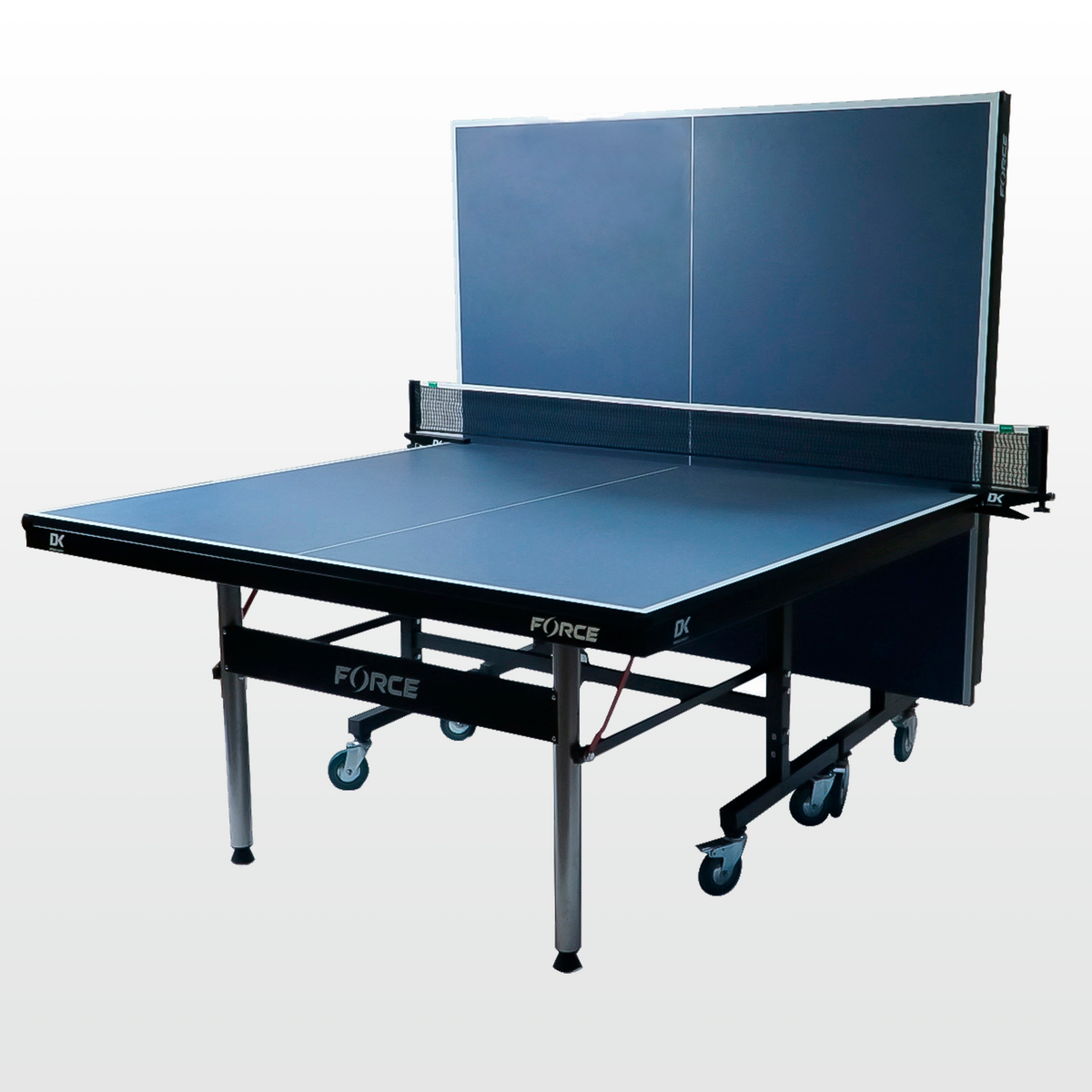 DK Force 22mm Indoor Table Tennis Table Blue - DK Sports