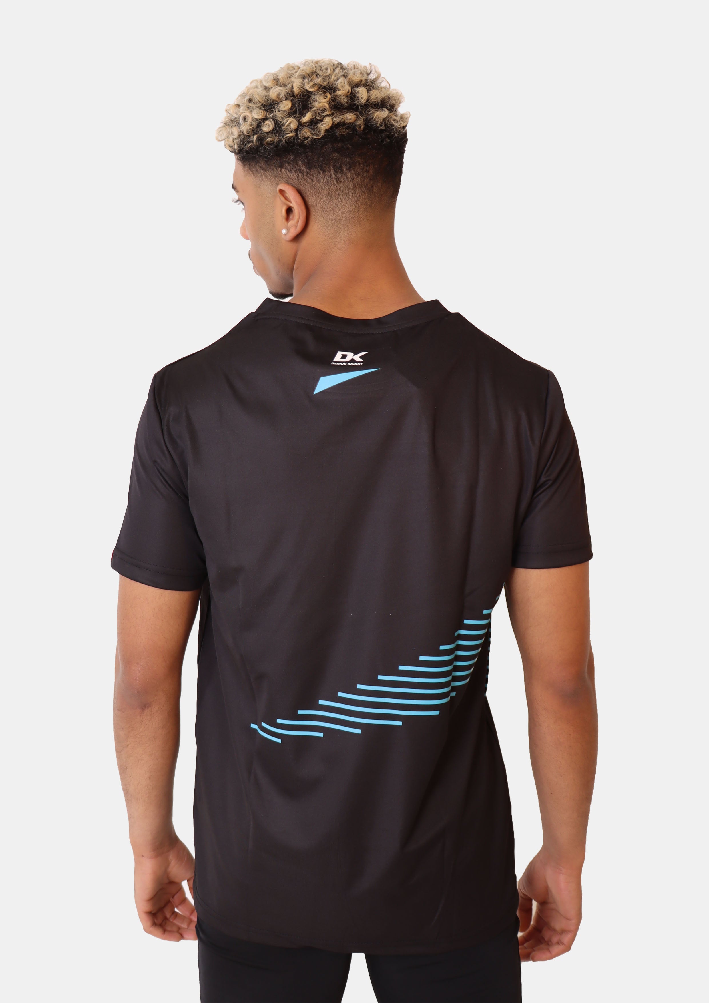 DK Re-tracta T-Shirt (Black/Blue) - DK Sports