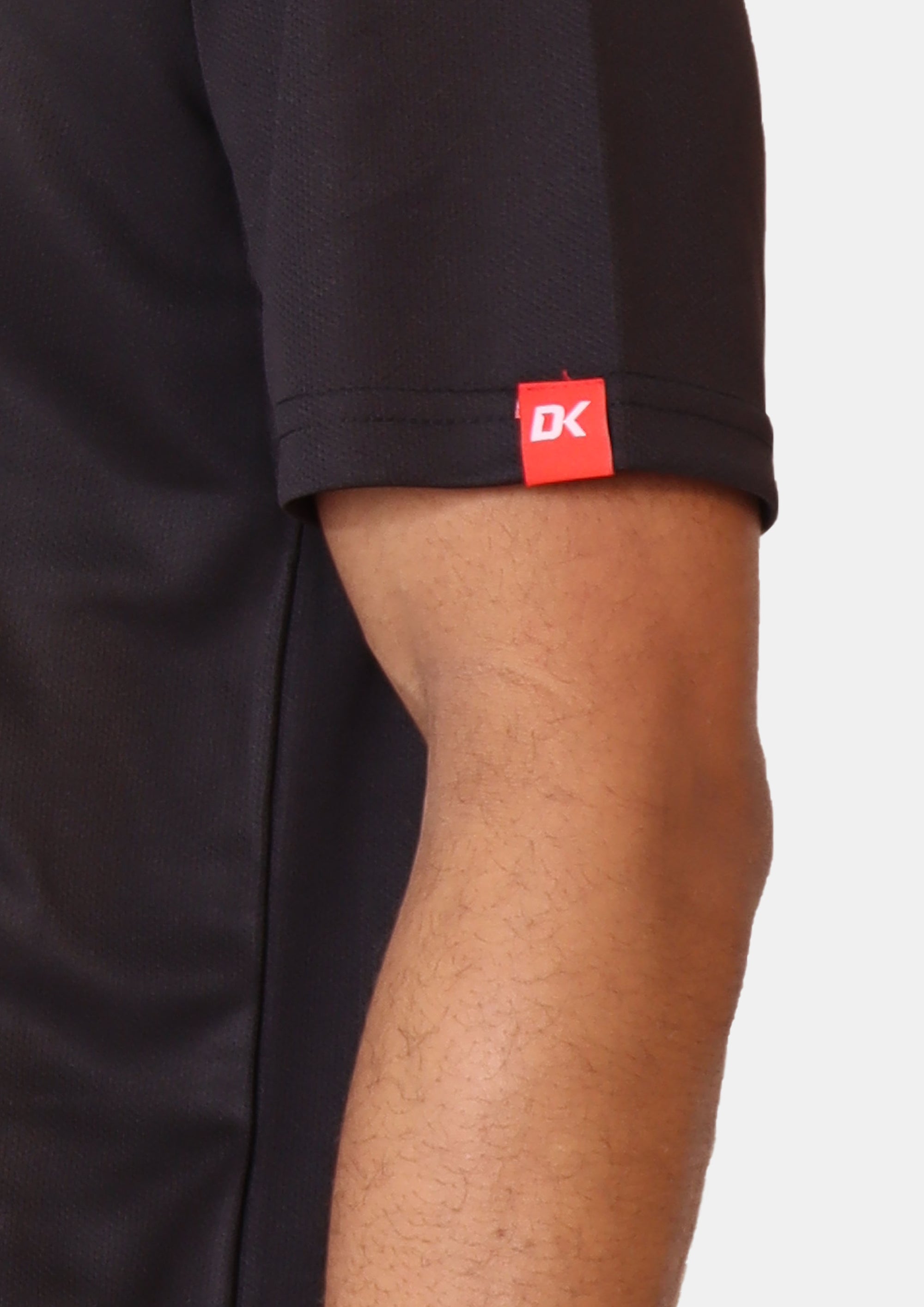 DK Retracta Polo Shirt (Black) - DK Sports