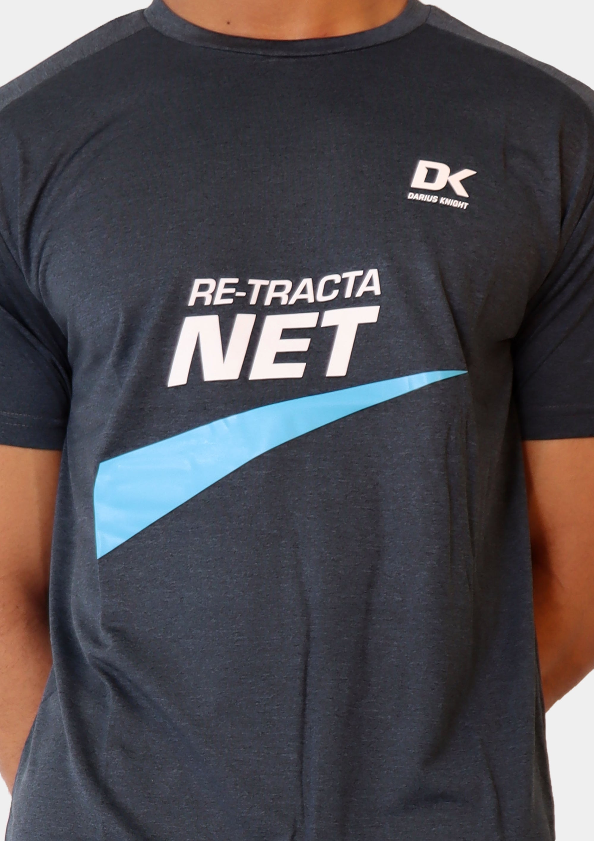 DK Re-tracta Training Shirt (Dark Blue) - DK Sports