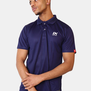 DK Polo Shirt (Blue/Purple) - DK Sports
